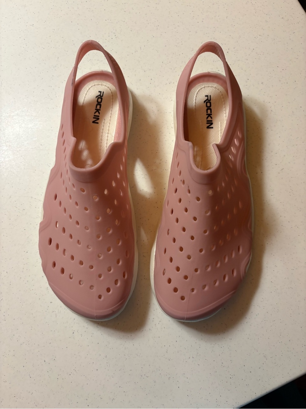 Pink Womens Slip-On jelly Shoes size 41